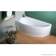 Асиметрична акрилова ванна RAVAK Avocado (160x75)