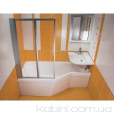 Асиметрична акрилова ванна RAVAK BeHappy (170x75)